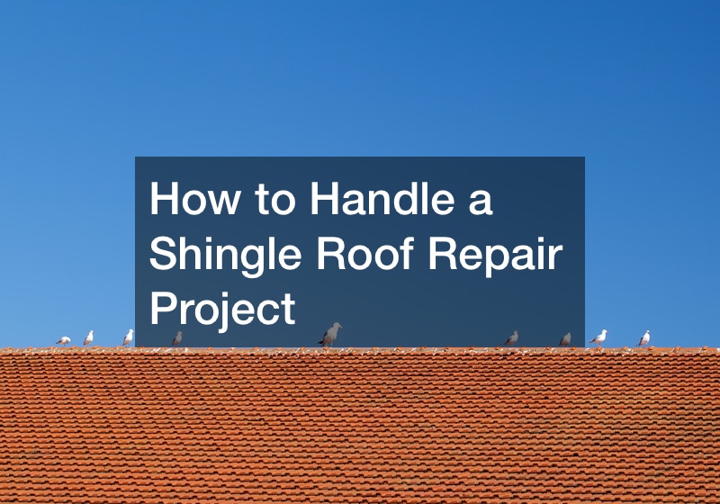 How to Handle a Shingle Roof Repair Project