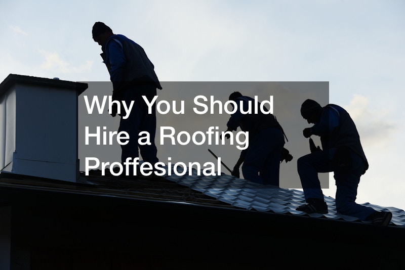 Why You Should Hire a Roofing Proffesional