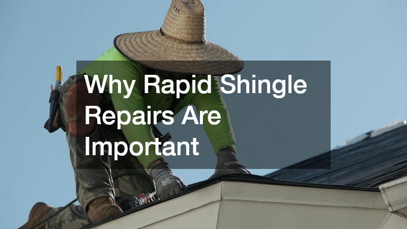 Why Rapid Shingle Repairs Are Important