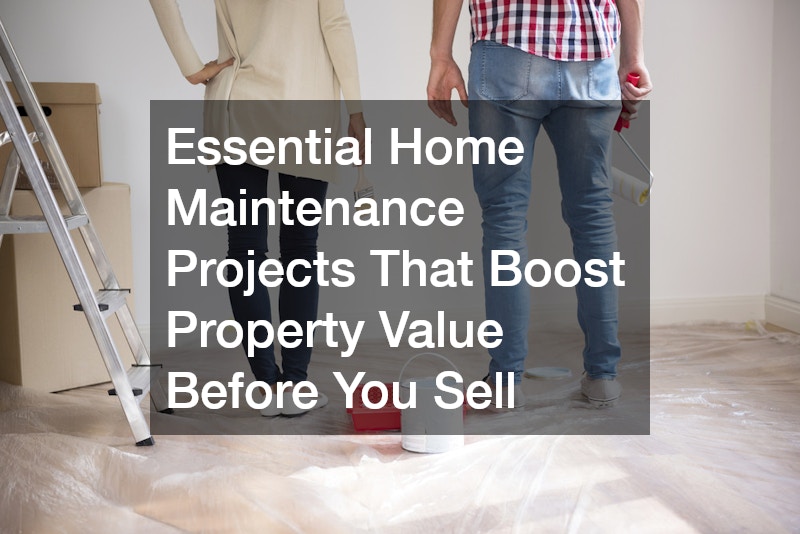 Essential Home Maintenance Projects That Boost Property Value Before You Sell